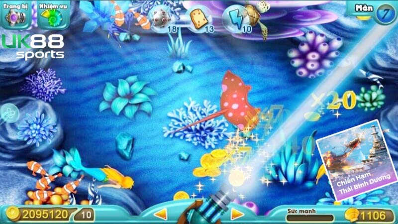 Game thủ Chiến hạm Thái Bình Dương cần luôn luôn tập trung