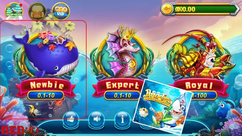 Tân thủ Bắn cá Paradise hãy chọn màn chơi đầu Tân thủ Bắn cá Paradise hãy chọn màn chơi đầu