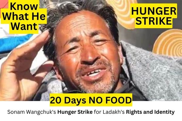 Sonam Wangchuk Still Standing Strong: Day 20 Hunger Strike for Ladakh’s Rights and Identity