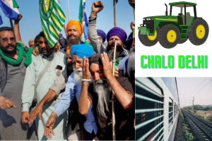 Farmers Protest- farmers march to Delhi today by train, bus, and plane, Decided to join at Jantar Mantar.