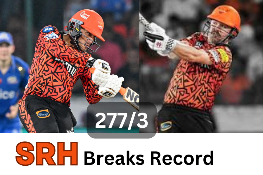 Sunrisers Hyderabad Shatter IPL Records with 277 Runs, Highest Runs In IPL Against MI